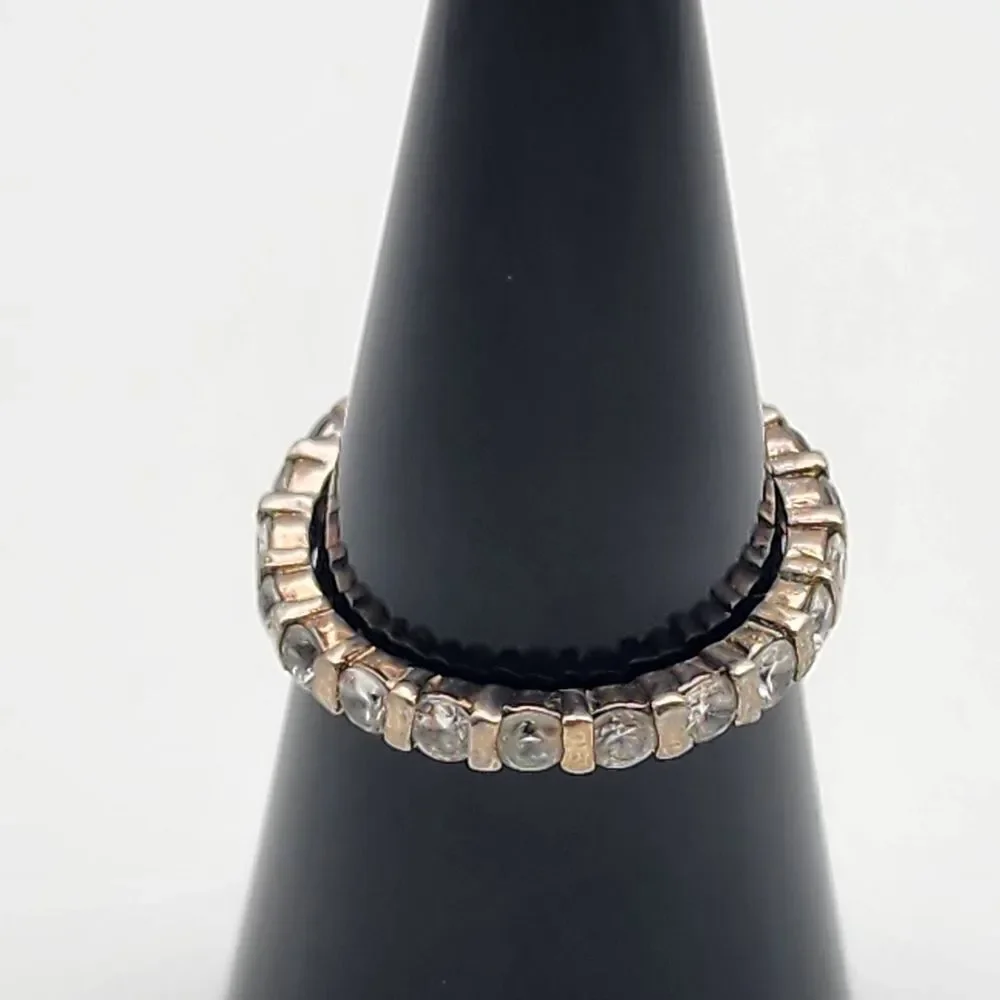 Sterling Silver & Clear CZ Ring (7)